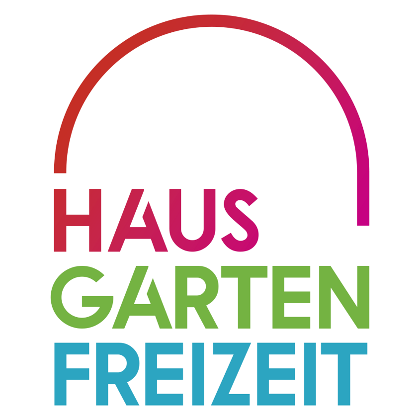 Logo der Haus-Garten-Freizeit Messe 2023 in Leipzig