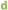 d