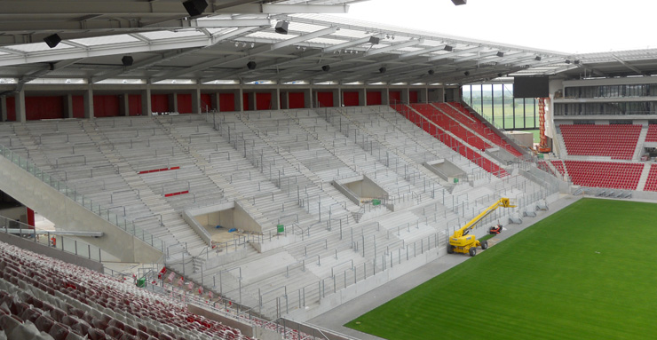 REKERS baut Sportstätten wie das neue Stadion in Mainz